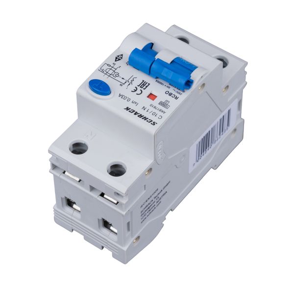 Combined MCB/RCD (RCBO) 1+N, AMPARO 10kA, C 10A, 30mA, Typ A image 7