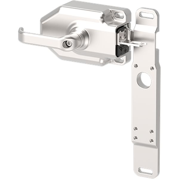 Rotary handle right hand stainless steel MKeyZ8RF, Standard actuator image 1