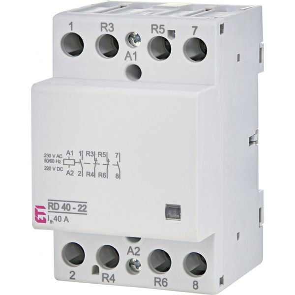 Modular contactor, RD 40-22-230V AC/DC image 1