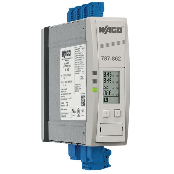 Electronic circuit breaker 4-channel 24 VDC input voltage image 2