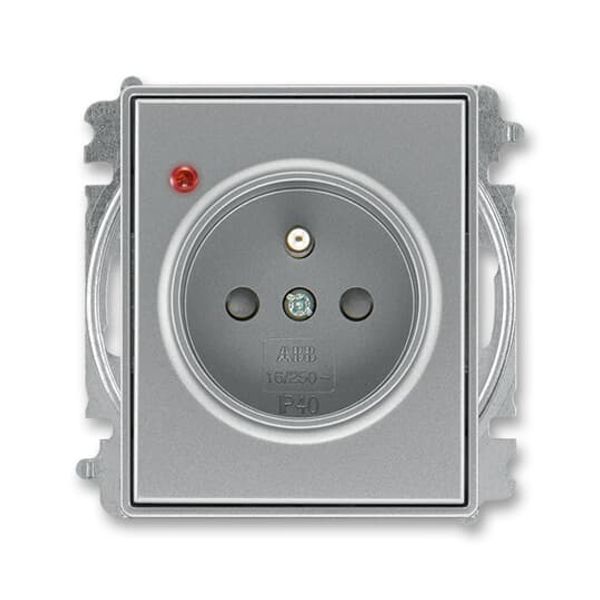 5599E-A02357 36 Socket outlet with earthing pin, shuttered, with surge protection ; 5599E-A02357 36 image 2