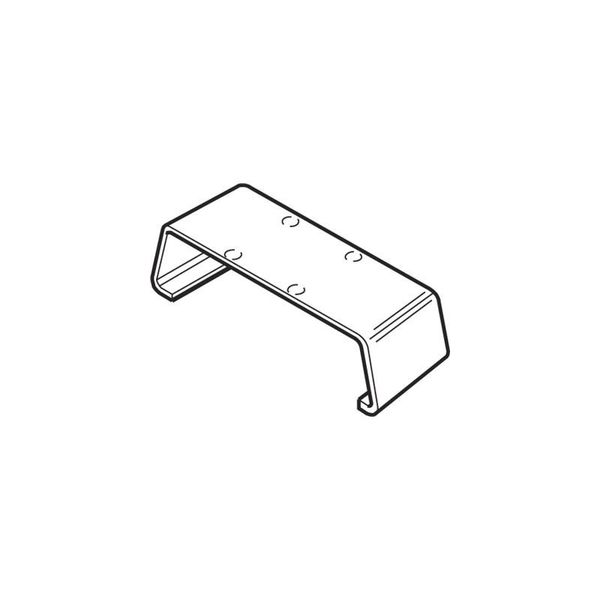 CPP SERIES CLEAR COVER FOR USE WITH DIN RAIL TERMINAL BLOCKS image 1