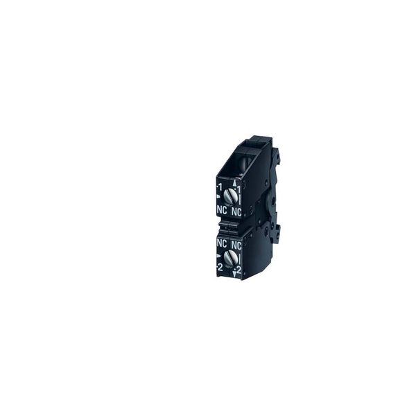 ACTUATOR-/INDICATOR COMPONENT CONTACT BLOCK WITH 2  3SB3400-0H image 1