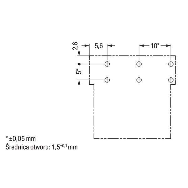 Socket for PCBs angled 3-pole pink image 7