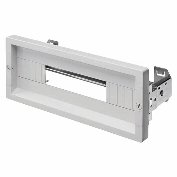 COVERING PANEL WITH WINDOW - FAST AND EASY - 1 MODULE HIGH - 28 MODULES - GREY RAL 7035 image 2
