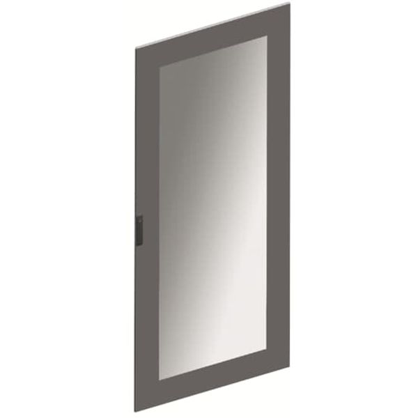 RTS410R Transparant door, Field width: 4, 2191 mm x 557 mm x 15 mm, Grounded (Class I), IP54 image 2