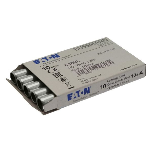 Neutral link, LV, 32 A, 10 x 38 mm, IEC image 14