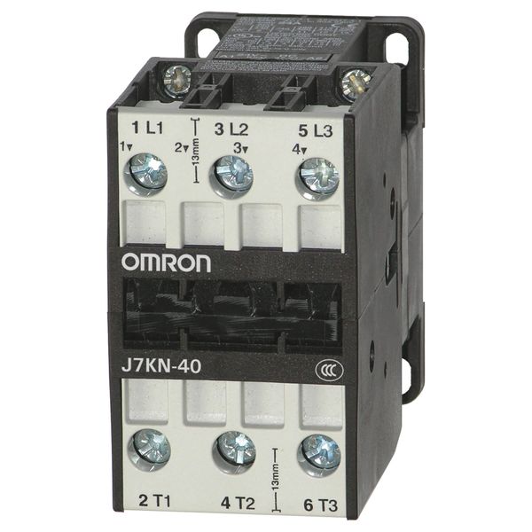 Contactor, 3-pole, 40A/18.5kW AC-3 (80A AC1), 400 VAC image 2