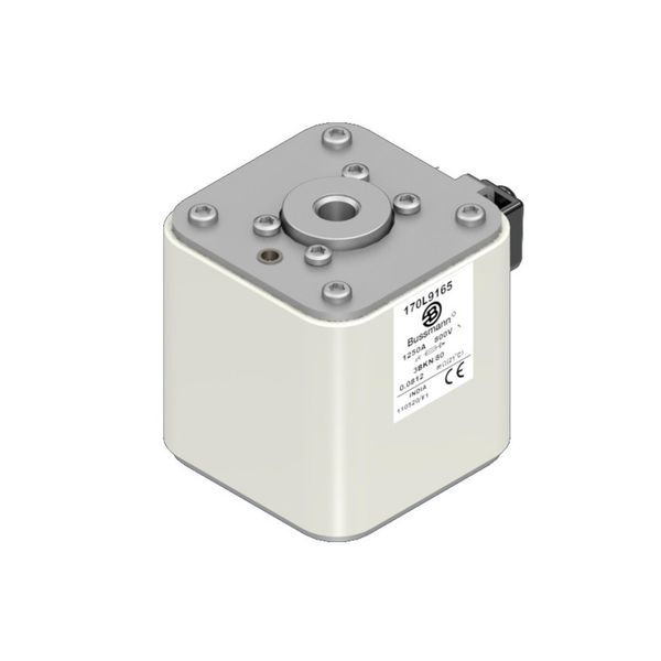 Fuse-link, high speed, 1250 A, AC 800 V, Size 3, 76 x 92 x 83 mm, aR, IEC, single indicator image 8