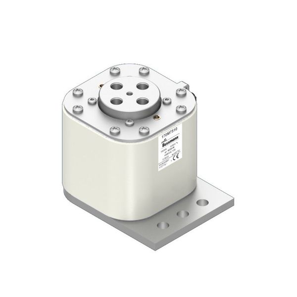 Fuse-link, high speed, 1500 A, AC 1250 V, size 4, 100 x 120 x 106 mm, aR, IEC, single indicator image 4