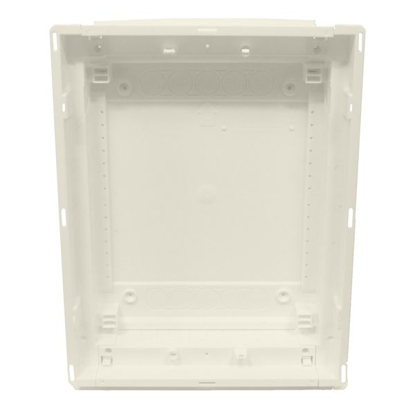 Flush-mounting enclosure 2-rows, IP40, for partition wall image 1