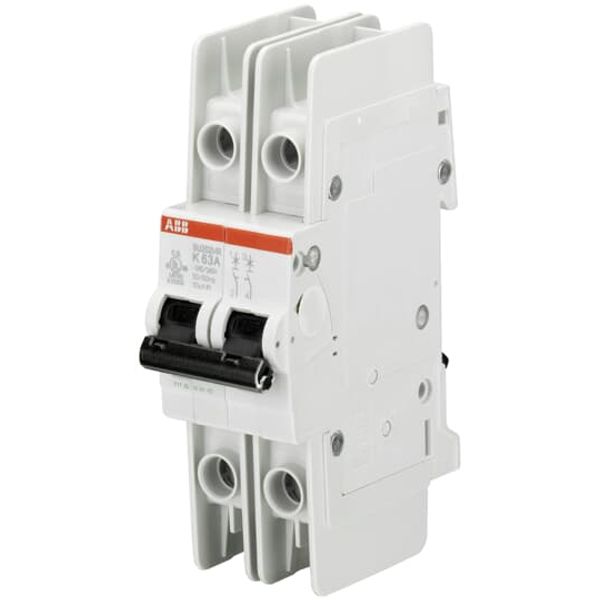 SU202MR-K3 Miniature Circuit Breaker - 2P - K - 3 A image 1