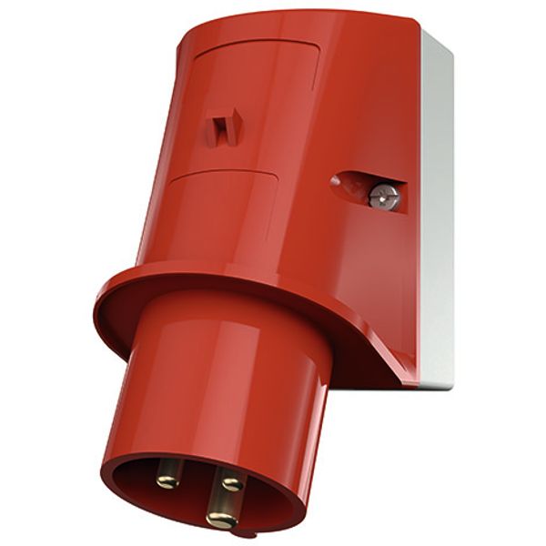 Wall mounted inlet, 16A3p9h400V, IP44 image 2