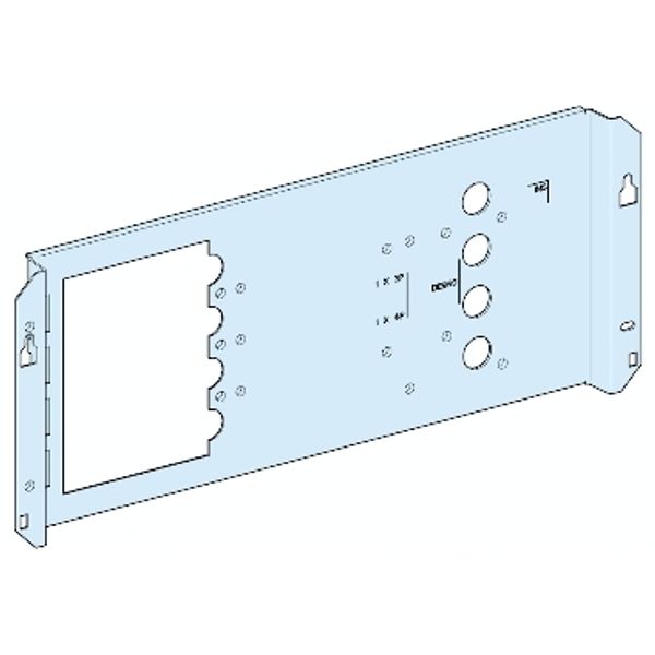 M.PLATE NSX 250 HZ. FIX+MOT/PLUG-IN image 1