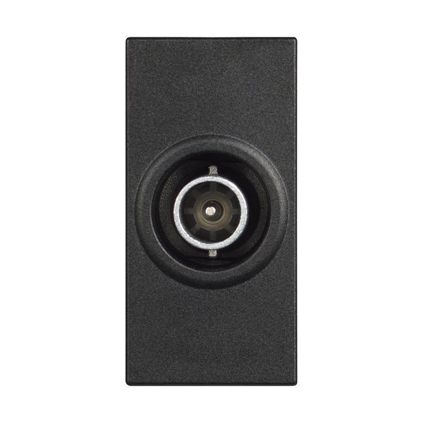 CLASSIA - TV SOCKET TERMINAL 10DB BLACK image 1