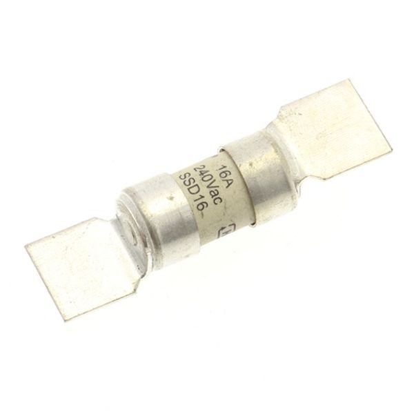 Fuse-link, LV, 16 A, AC 240 V, BS88/E1, 12 x 47 mm, gL/gG, BS image 3