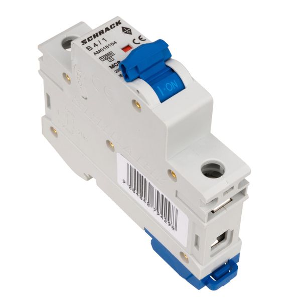 Miniature Circuit Breaker (MCB) AMPARO 10kA, B 4A, 1-pole image 5