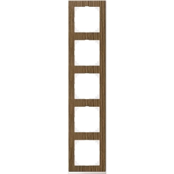 M-Pure Decor 5-gang frame Oak image 2