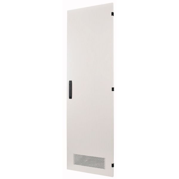 Compartment area door, F, ventilated, L, IP30, HxW=2000x600mm, grey image 1