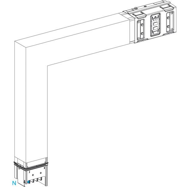 90° DOWN AxB 1000A  MISSING LINK image 1