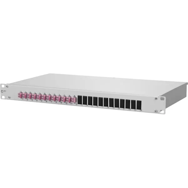 OpDAT fix patch panel splice 12xLC-Duplex OM4 image 3