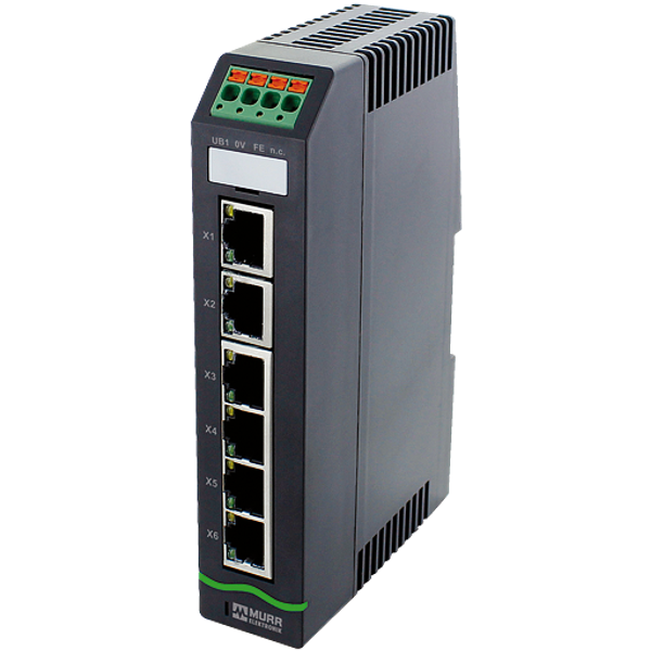 Xelity 6TX ProfiNet Managed Switch with 1000Mbit image 1