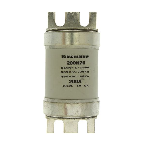 Fuse-link, low voltage, 200 A, AC 660 V, BS88, 49 x 110 mm, gL/gG, BS image 15