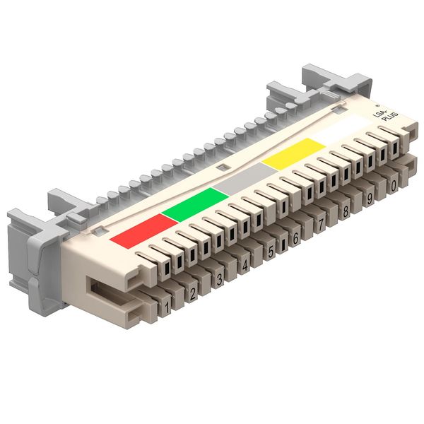 LSA-T-LEI Separating strip 10 double wires for LSA Plus 40-polig image 1