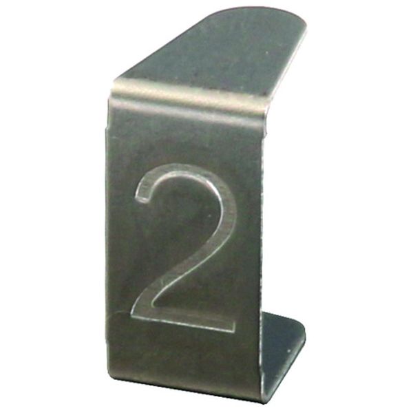 Number insert "2", StSt image 1