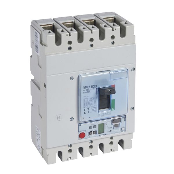 MCCB DPX³ 630 - Sg elec release + central - 4P - Icu 100 kA (400 V~) - In 630 A image 1