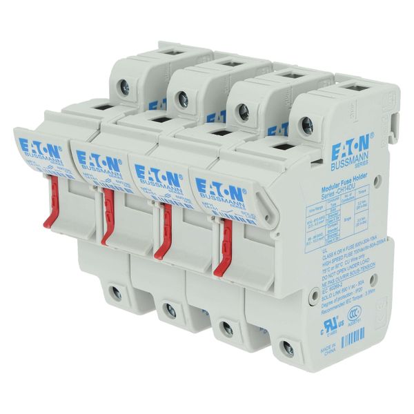 Fuse-holder, low voltage, 50 A, AC 690 V, 14 x 51 mm, 3P + neutral, IEC image 7