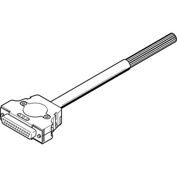 NEBV-S1G25-K-5-N-LE25 Connecting cable image 1