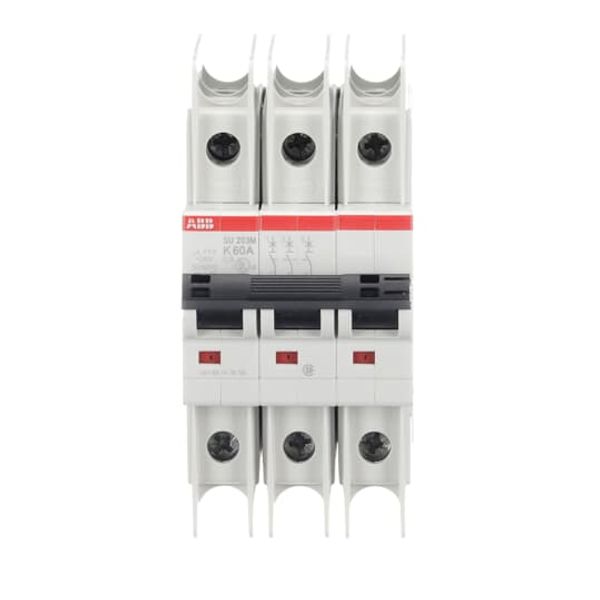 SU203M-K60 Miniature Circuit Breaker - 3P - K - 60 A image 7