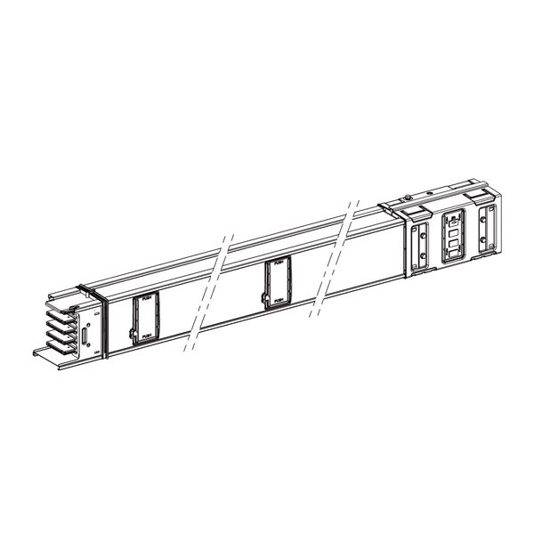 STRAIGHT DISTRIBUTION LENGTH 1M50 1000 A image 1