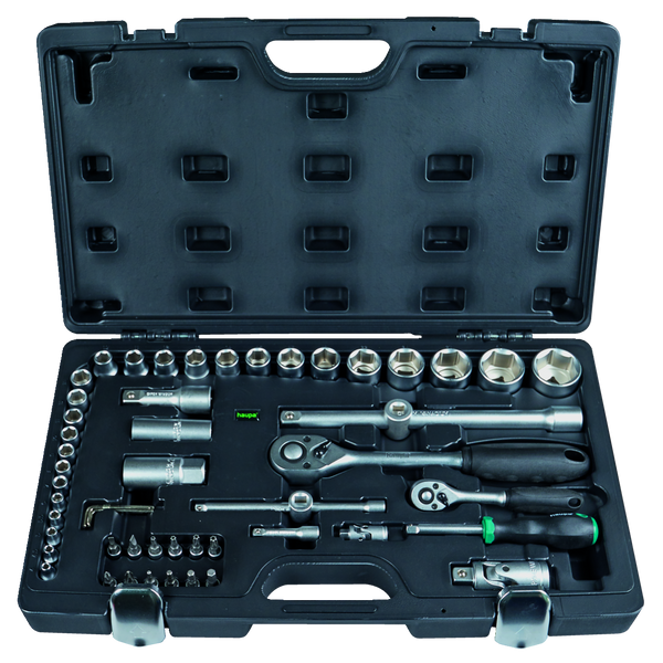 Open-end wrench set 1/4"+ 1/2" 55-piece image 2