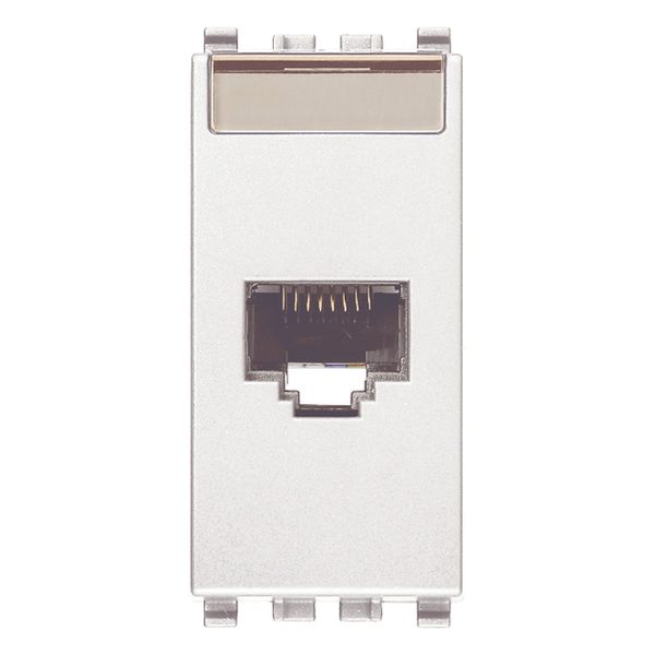 RJ45 Cat6 Netsafe FTP outlet white image 1