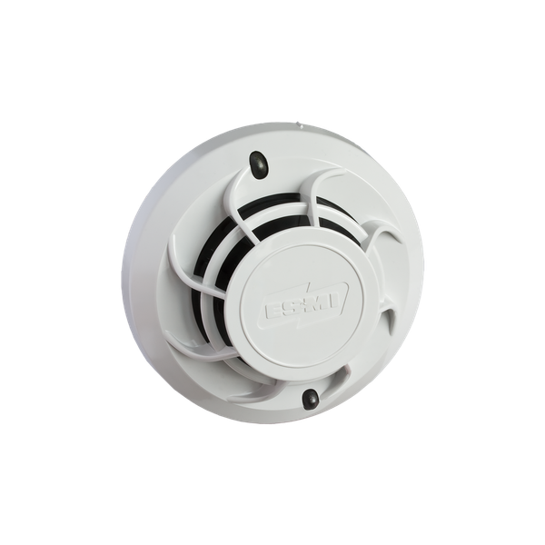 Heat detector, Esmi 52051RE, without isolator, 58°C temperature, rate of rise, white image 5