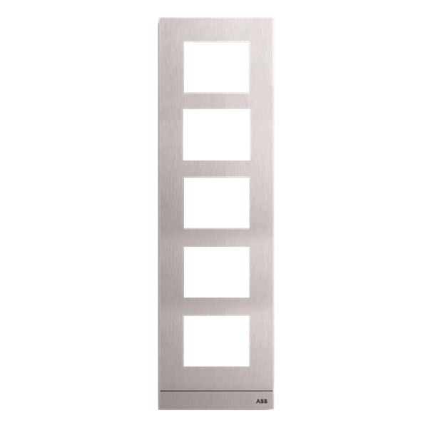 51028CF-A-02 Cover frame, 5 modules,size 1/5,Aluminum alloy image 3