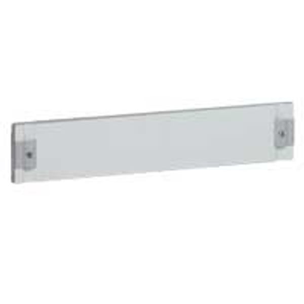 Solid metal faceplate XL³ 400 - for cabinet and enclosure - h 50 mm image 1