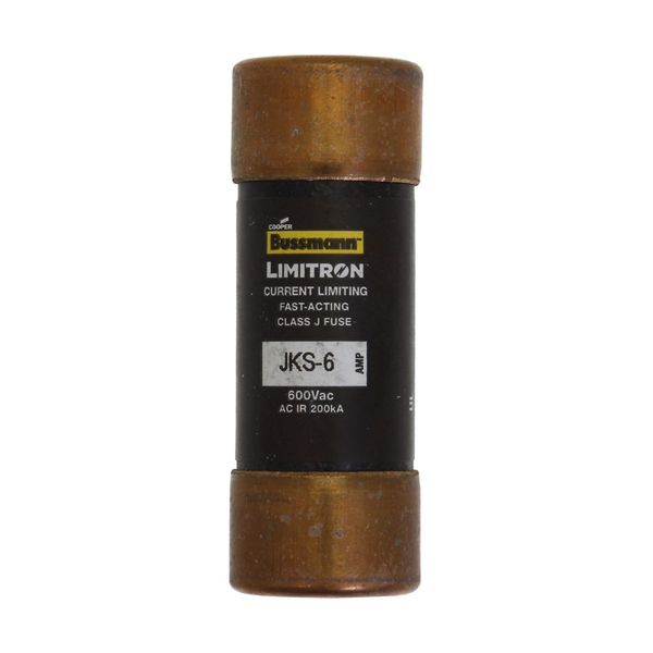 Fuse-link, LV, 6 A, AC 600 V, 21 x 57 mm, J, UL, fast acting image 15