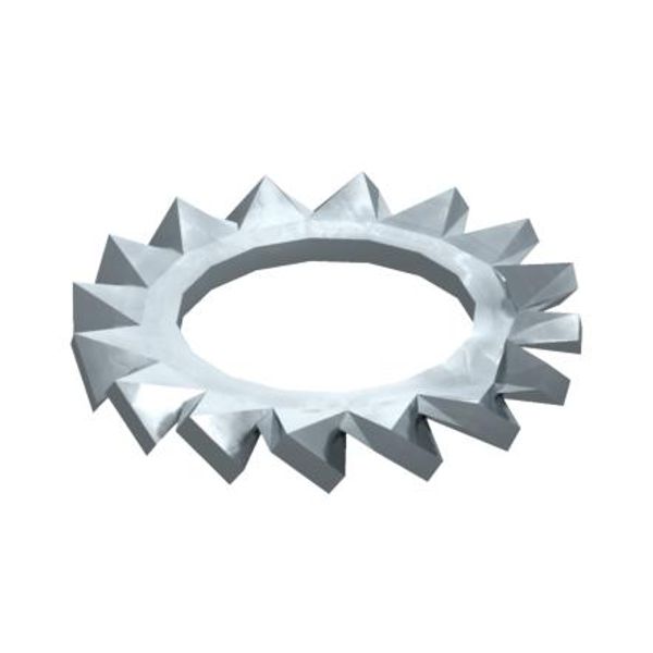 SWS M8 A2 Serrated washer  M8 image 1
