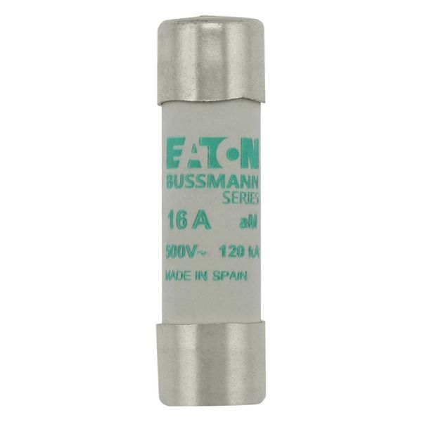 Fuse-link, LV, 16 A, AC 500 V, 14 x 51 mm, aM, IEC, with striker image 4