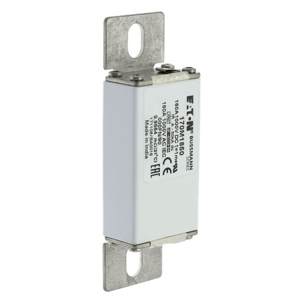 Fuse-link, high speed, 160 A, DC 1000 V, size 000, 24 x 36 x 115 mm, aR, IEC, visual indicator image 10