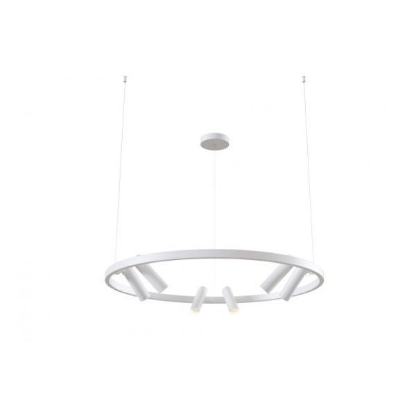 Modern Satellite Pendant Lamp White image 2