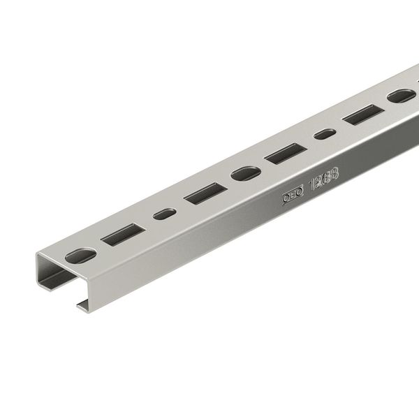 CML3518P2000A2 Profile rail perforated, slot 17mm 2000x35x18 image 1