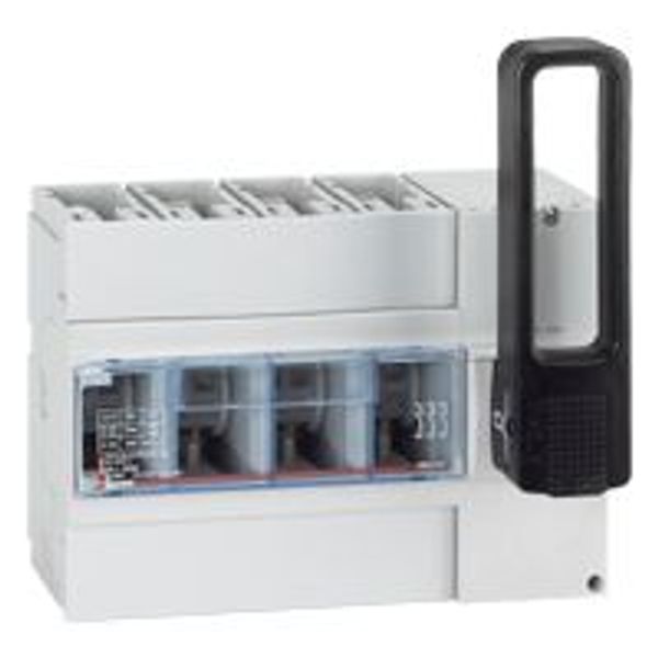 Isolating switch - DPX-IS 250 with release - 3P - 100 A - front handle image 1