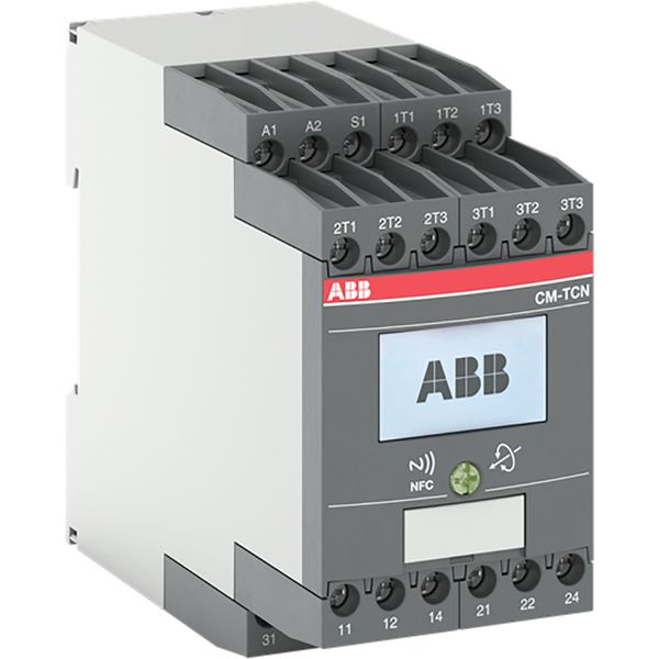 CM-TCN.011P Temp. monitoring relays LCD+NFC, -200..+850°C, 24-240VAC/DC image 1