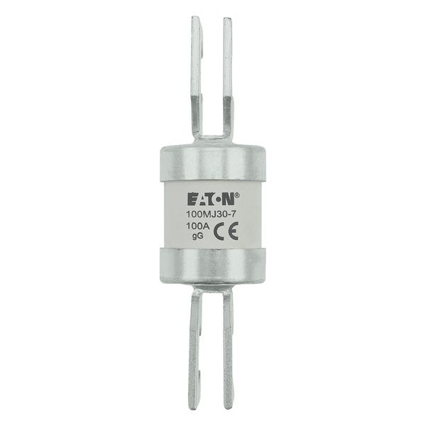 Utility fuse-link, low voltage, 100 A, AC 415 V, BS88/J, 31 x 110 mm, gL/gG, BS image 19