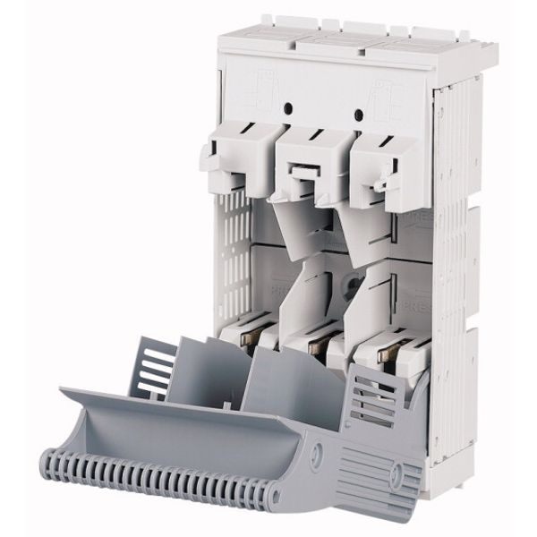 NH fuse-switch 3p with lowered box terminal BT2 1,5 - 95 mm², busbar 60 mm, light fuse monitoring, NH000 & NH00 image 1