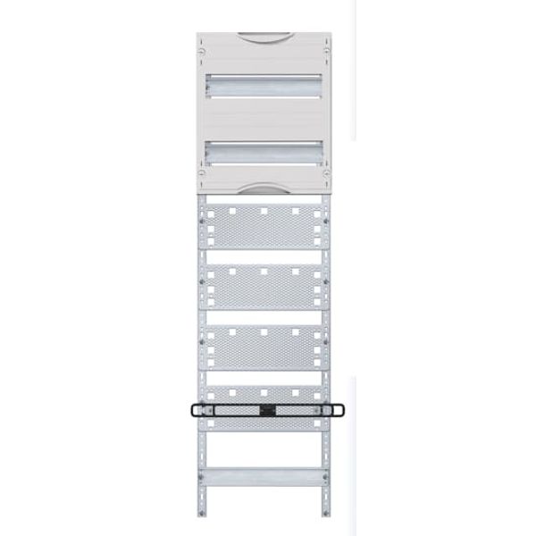 1MMC22 1MM Mounting chassis, 72 SU, Field Width: 1, 900 mm x 250 mm x 120 mm image 12